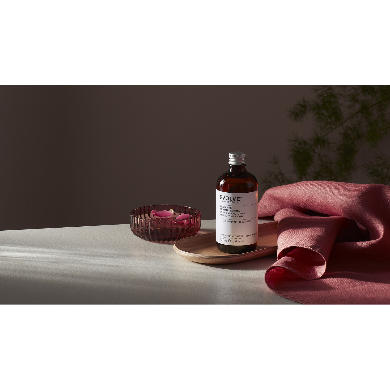 Evolve Organic Beauty Wild Divine Aromatic Bath Oil