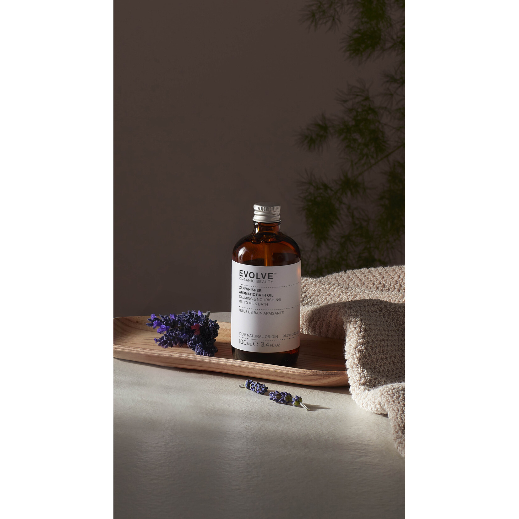 Evolve Organic Beauty Zen Whisper Aromatic Bath Oil