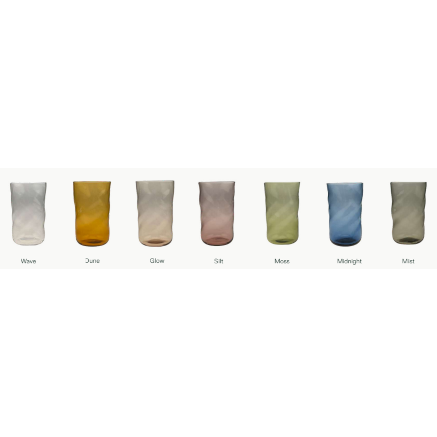 Paveau Glassware PRE-ORDER | Paveau Swirl Long Drink Glass (set van 2)
