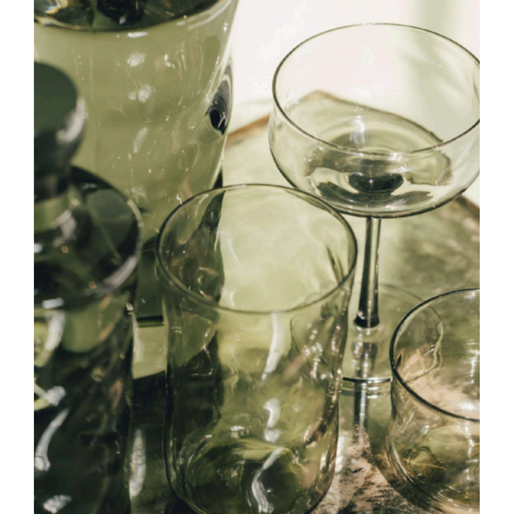 Paveau Glassware PRE-ORDER | Paveau Swirl Coupe Glass (set van 2)