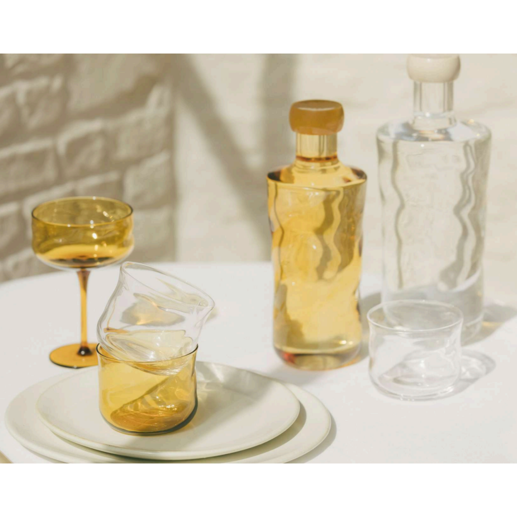 Paveau Glassware PRE-ORDER | Paveau Swirl Coupe Glass (set van 2)