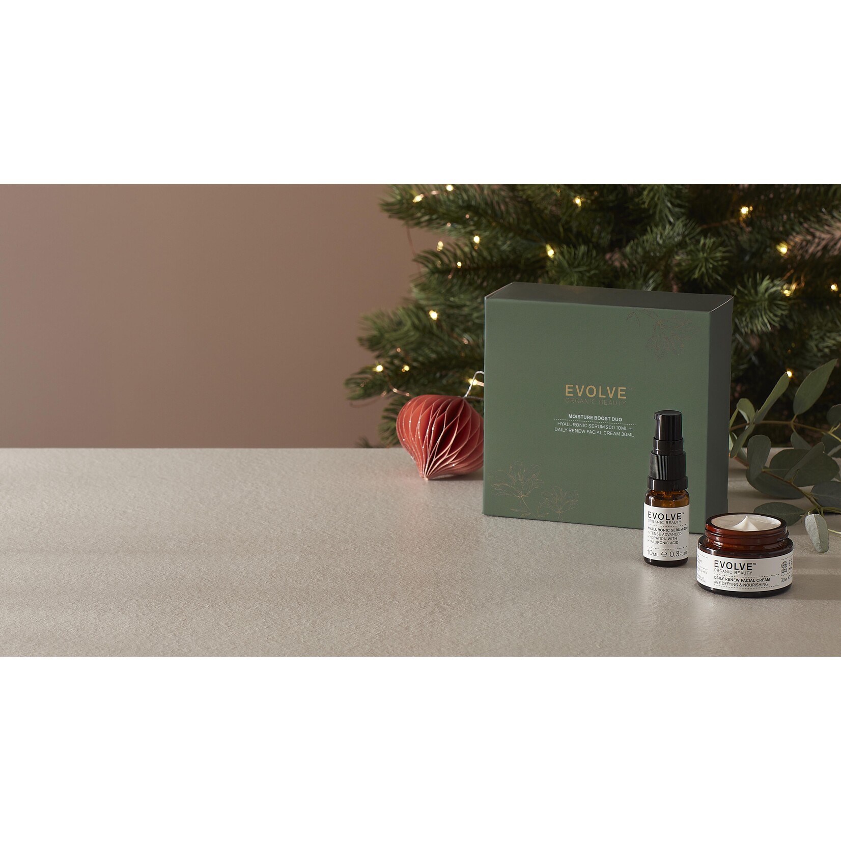 Evolve Organic Beauty Giftset: Moisture Boost Duo
