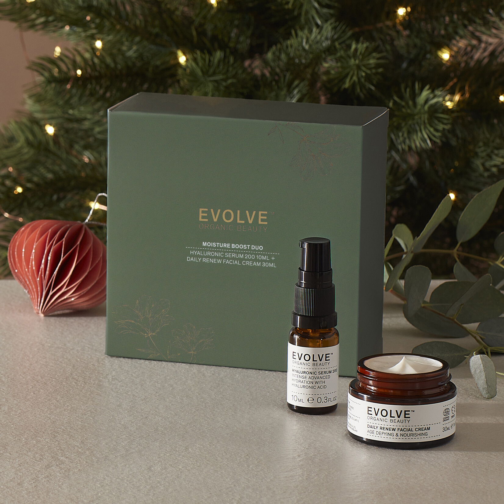 Evolve Organic Beauty Giftset: Moisture Boost Duo