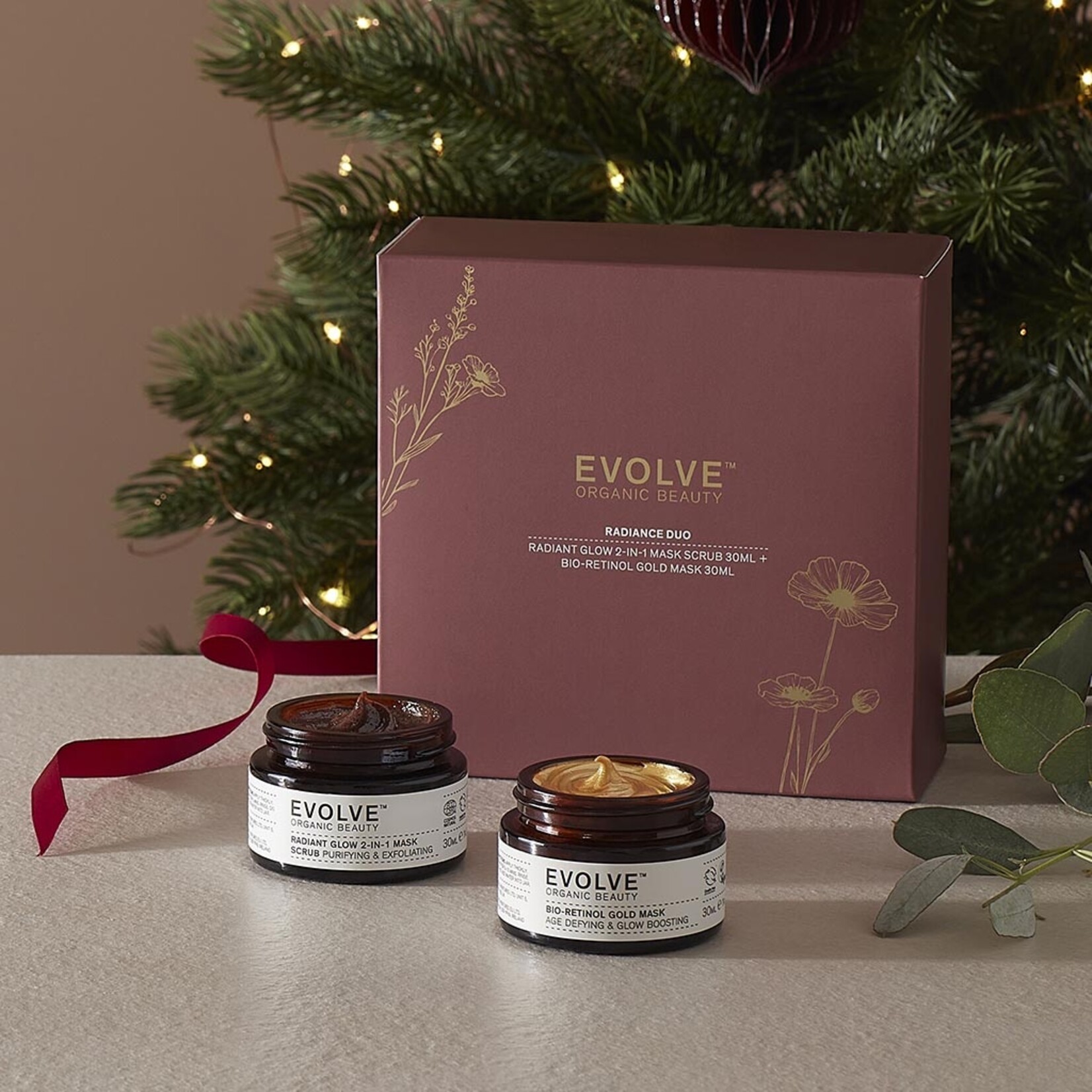 Evolve Organic Beauty Giftset: Radiance Duo