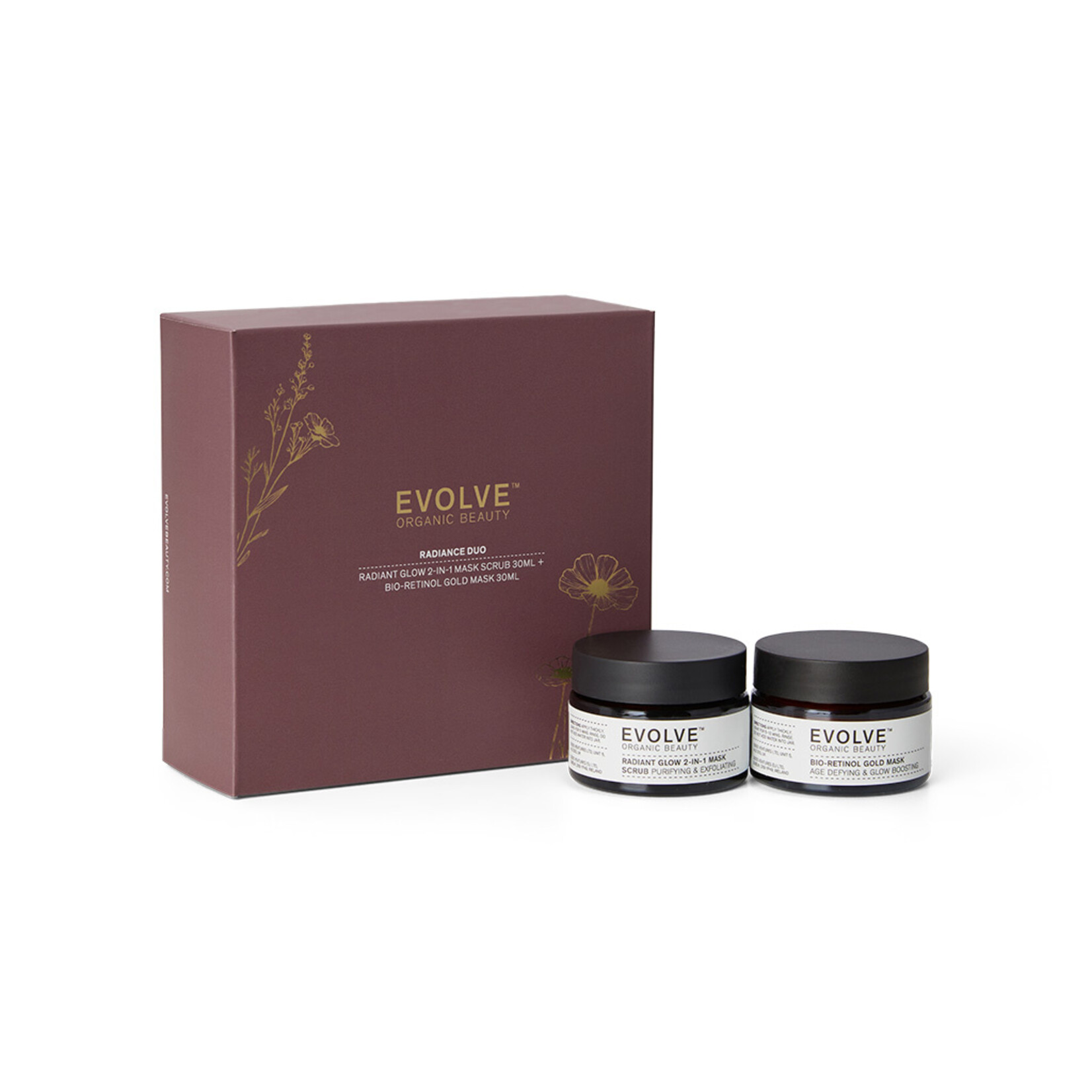 Evolve Organic Beauty Giftset: Radiance Duo