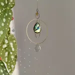 The Soul Store Selection NOVA • Zonnevanger van messing, kristal en Labradoriet