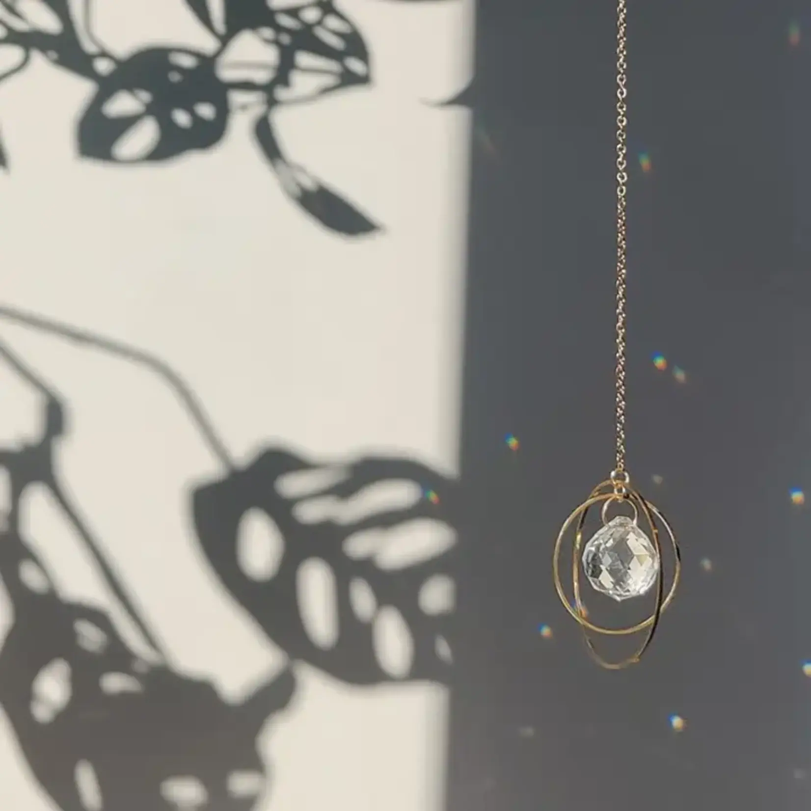 The Soul Store Selection GALAXY MINI • Mini Zonnevanger van Messing & Glaskristal