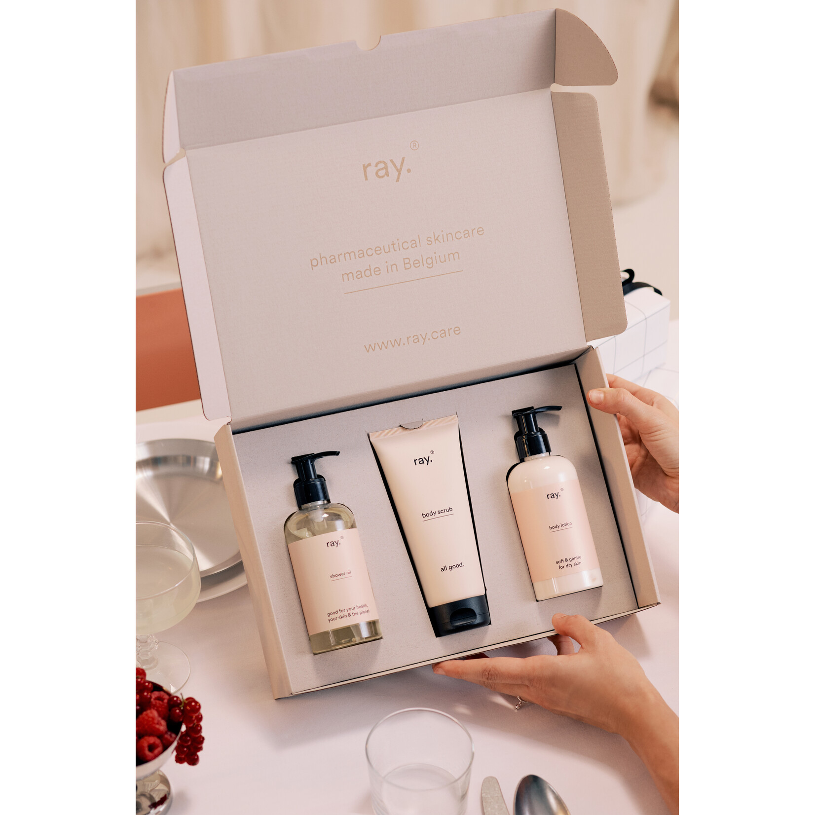 Ray. Giftset Ray Body Routine