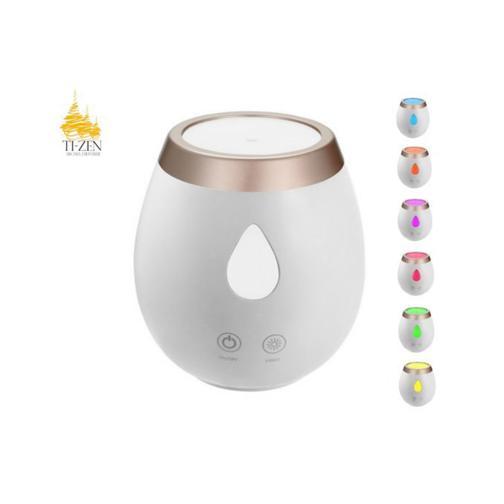 Aroma Diffuser Grote inhoud 300 ML 220 Volt. (Changing colors)
