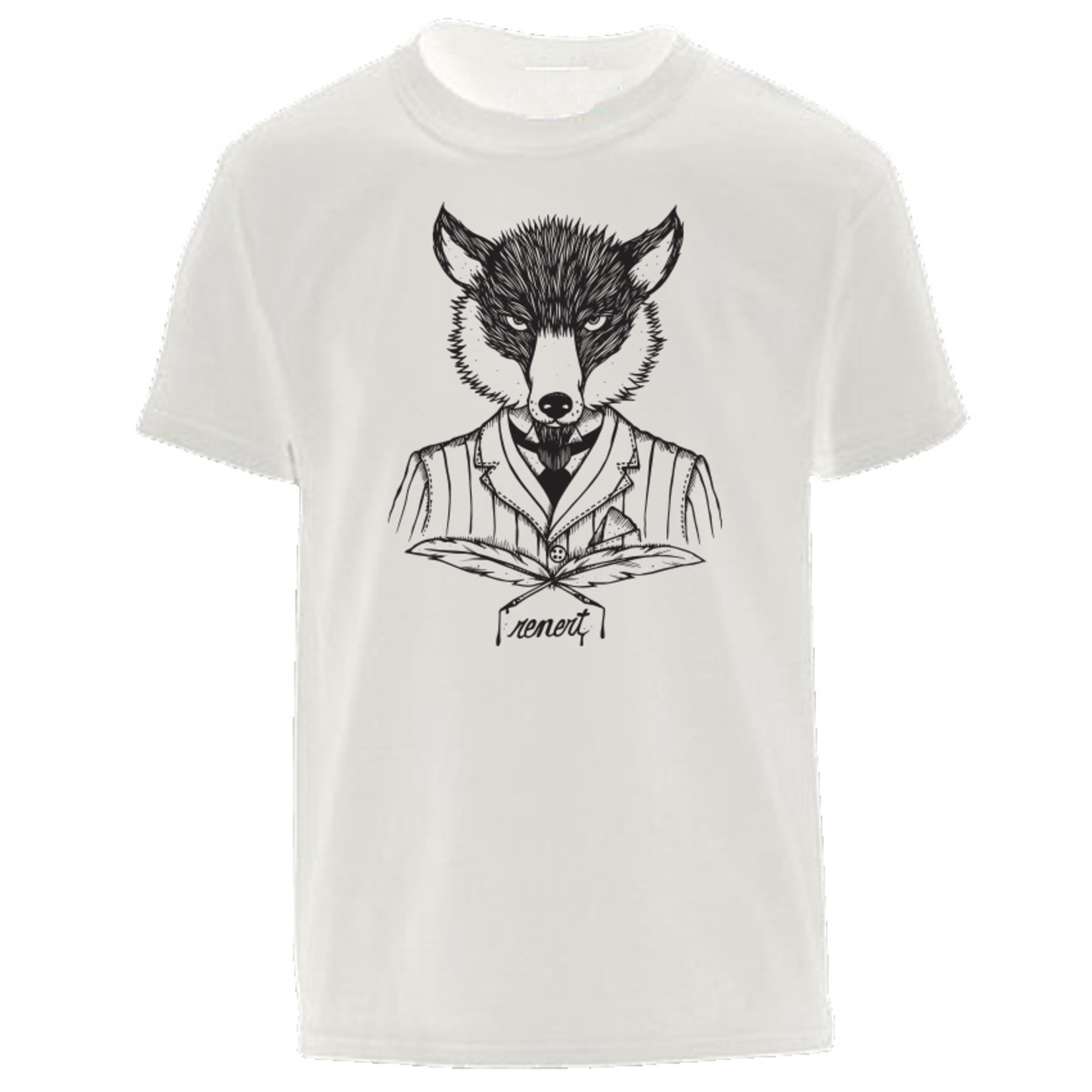 "The Original Fox" WOMEN T-SHIRT White/Black