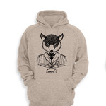 "The Original Fox" YOUTH KIDS HOODIE Pink/Black