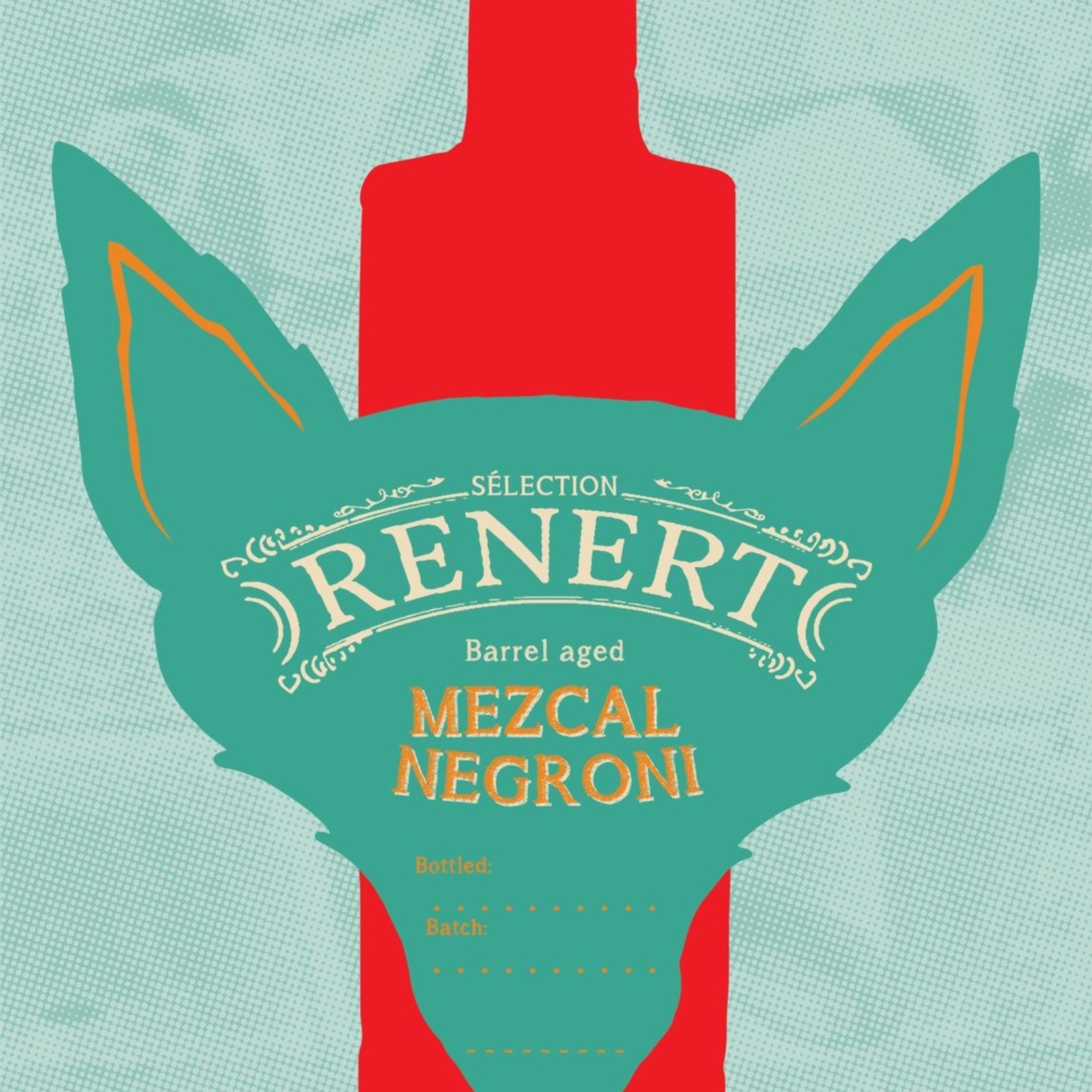 Mezcal Negroni 500ml - Barrel Aged Cocktail