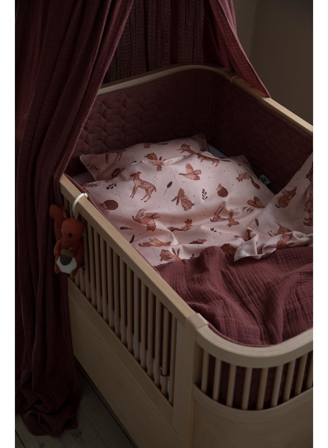 Bed linen, baby, Nightfall, dreamy rose