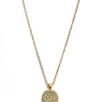 Love Ibiza Ketting munt goud