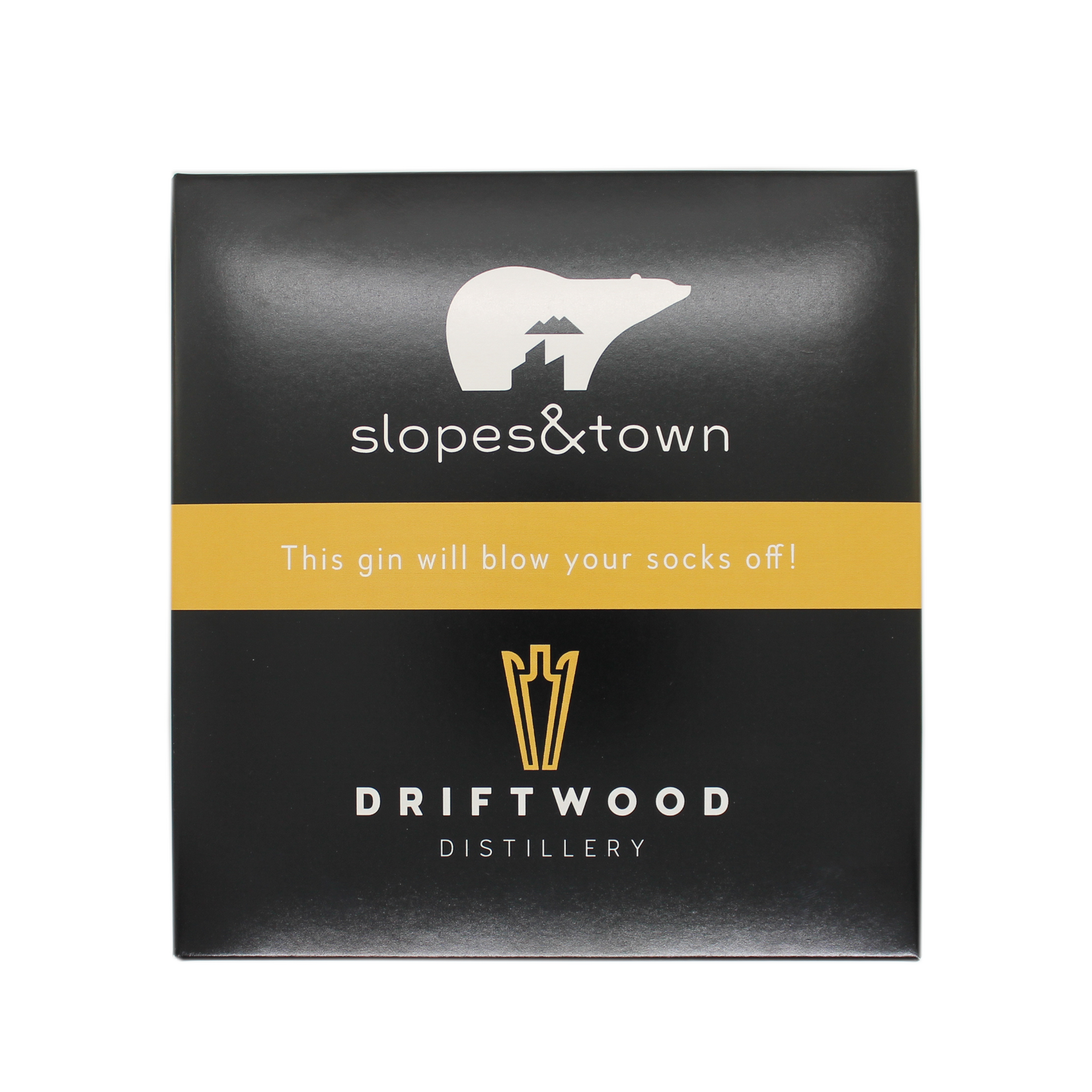 Slopes and Town CHOW HOUND GIN & DIAMONDS SOCKS GIFTBOX