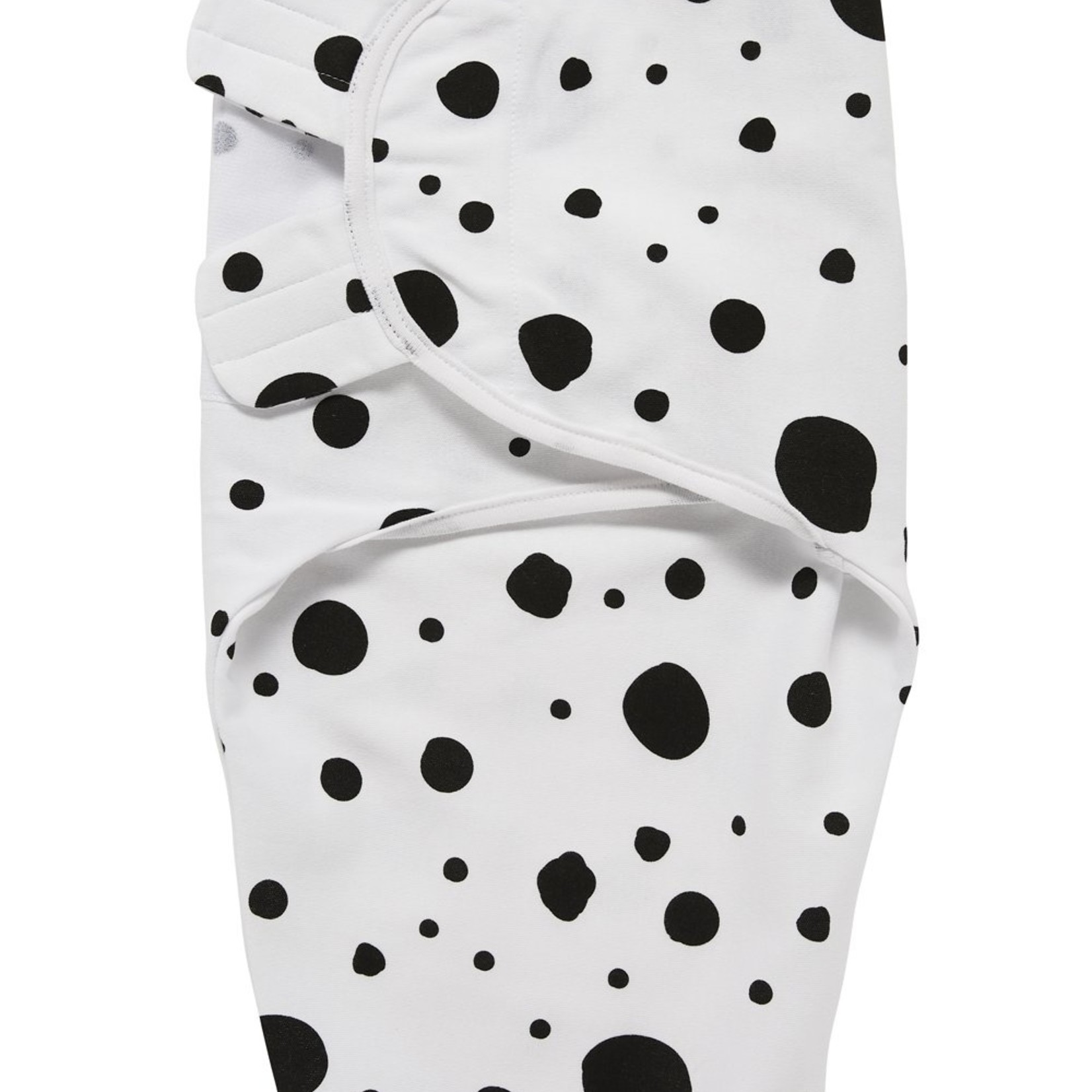 Baby Swaddle cloth black dots