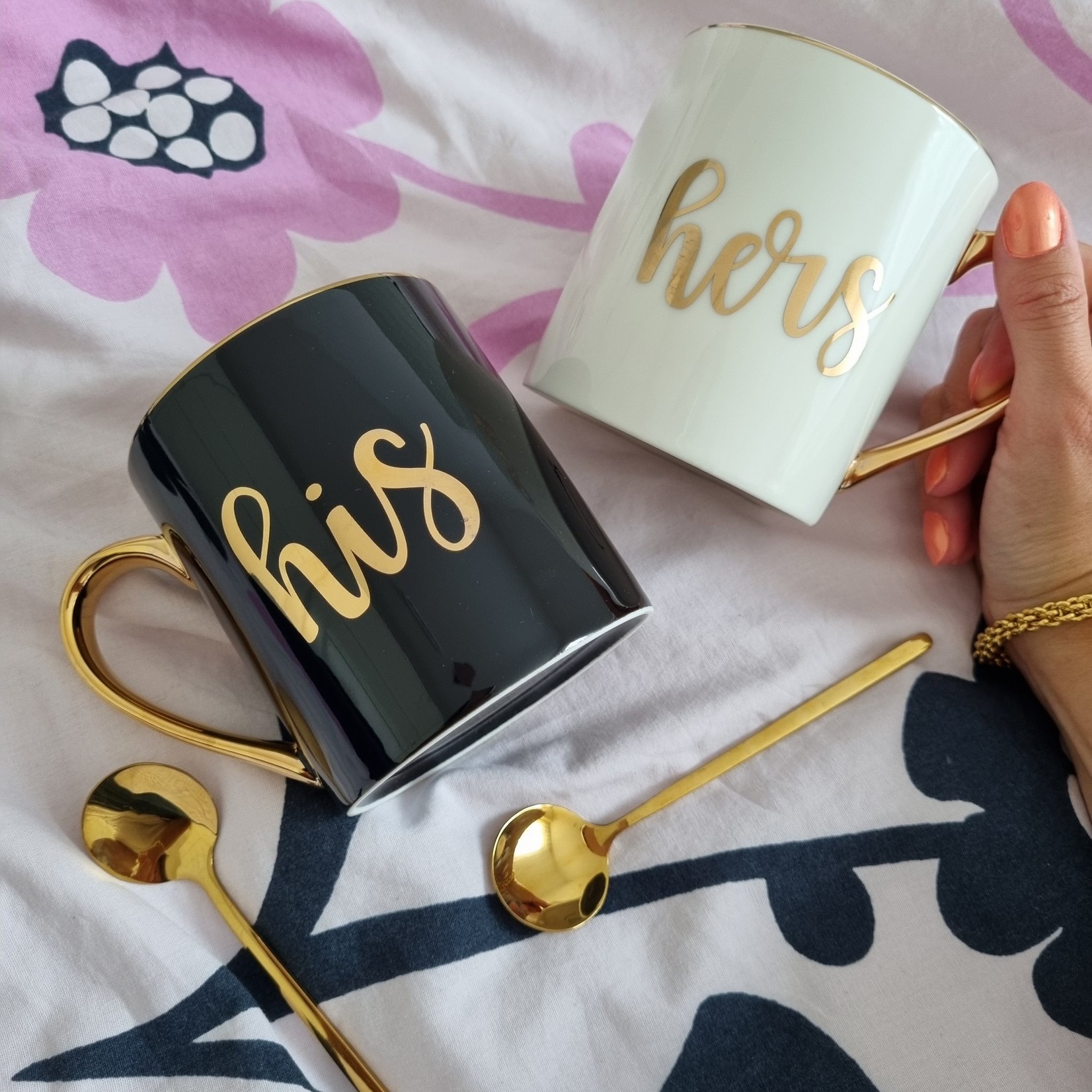 COFFEE LOVER "His" & "Hers" Mug Set