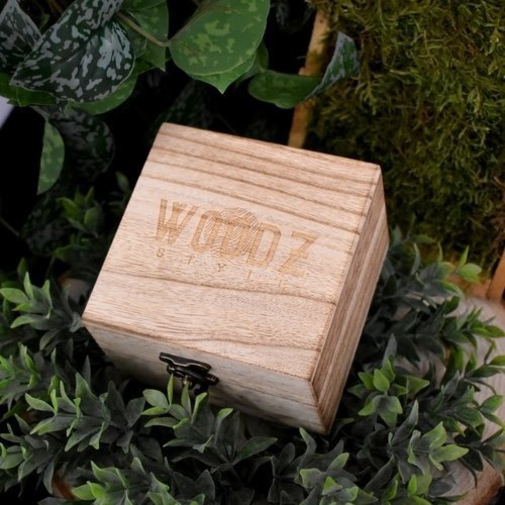 Woodzstyle Wooden bracelet woodz | in wooden gift box | adjustable