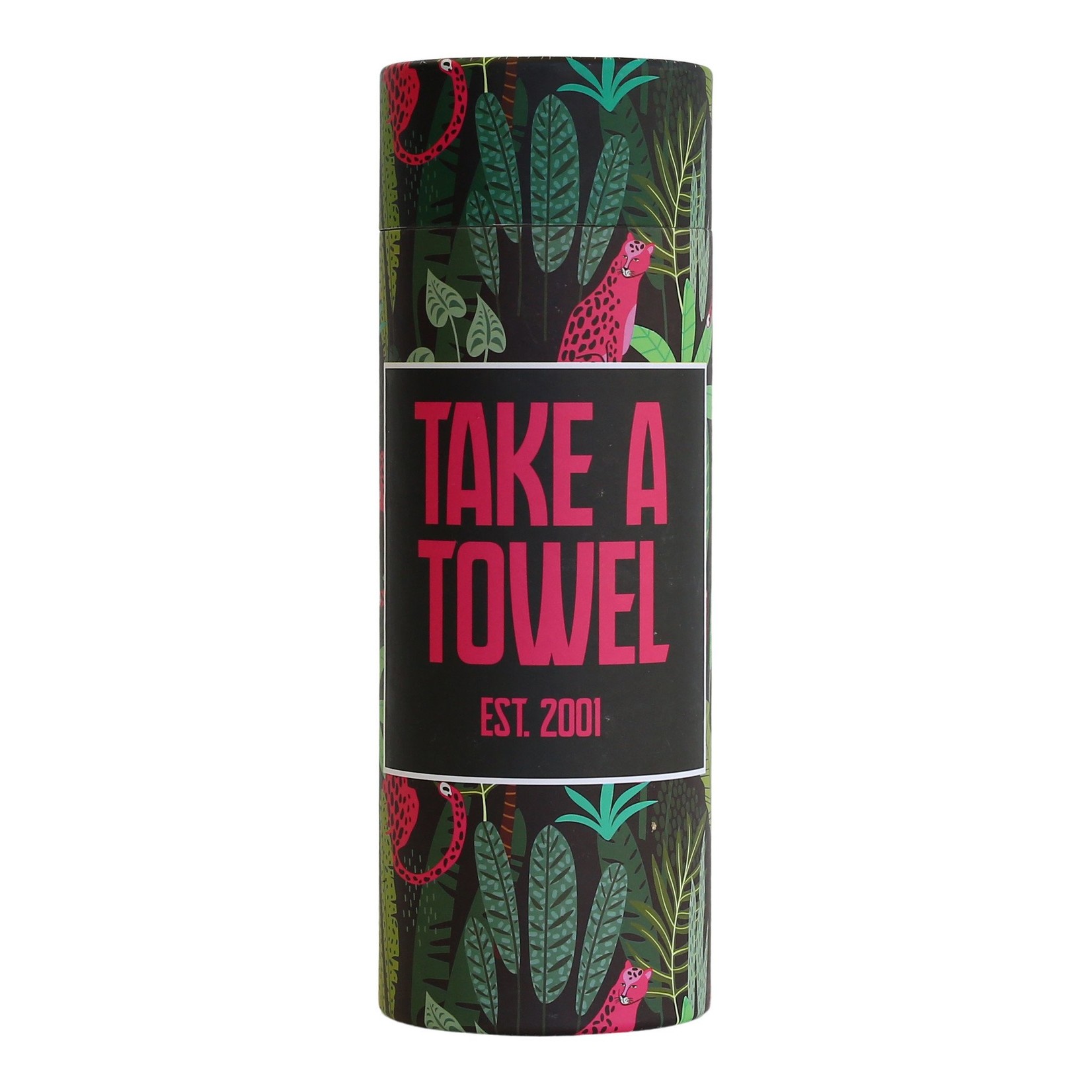 Take A Towel Hamam Handtuch rosa Leopard