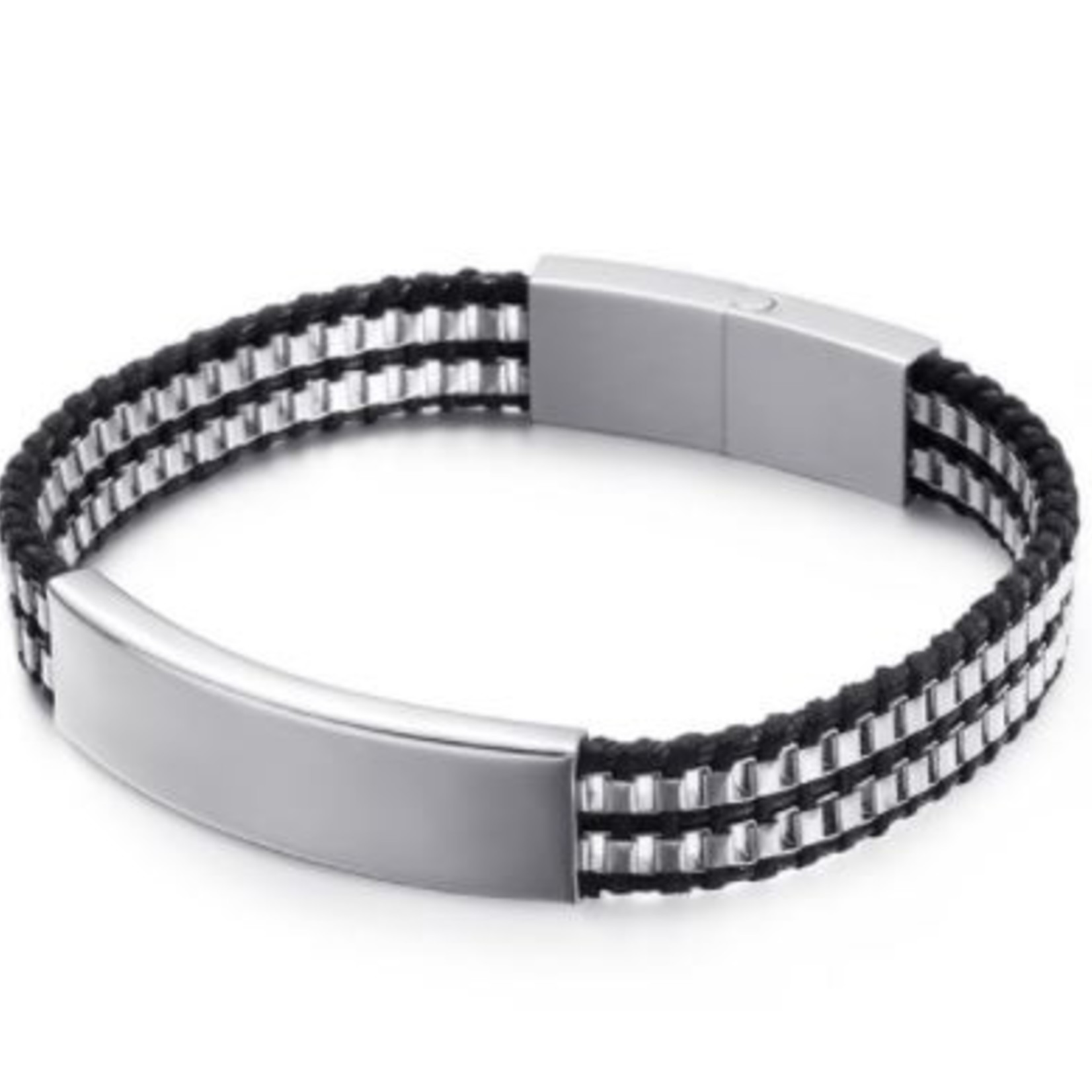 Woodzstyle Stainless steel bracelet wrenn