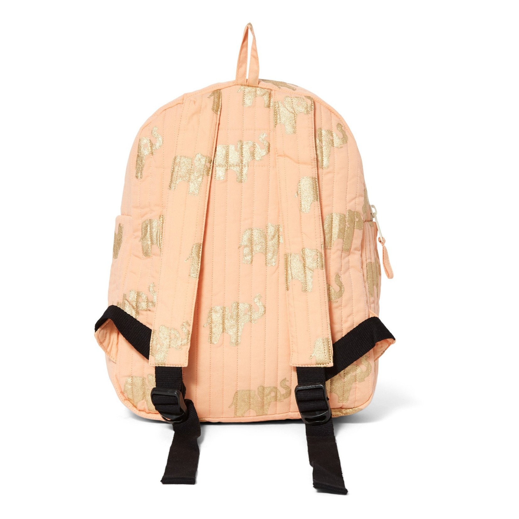 Holi and Love Children's backpack - Peach Elephant - Organic cotton