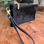 Eve's Gifts Leren mini handtasje Zwart