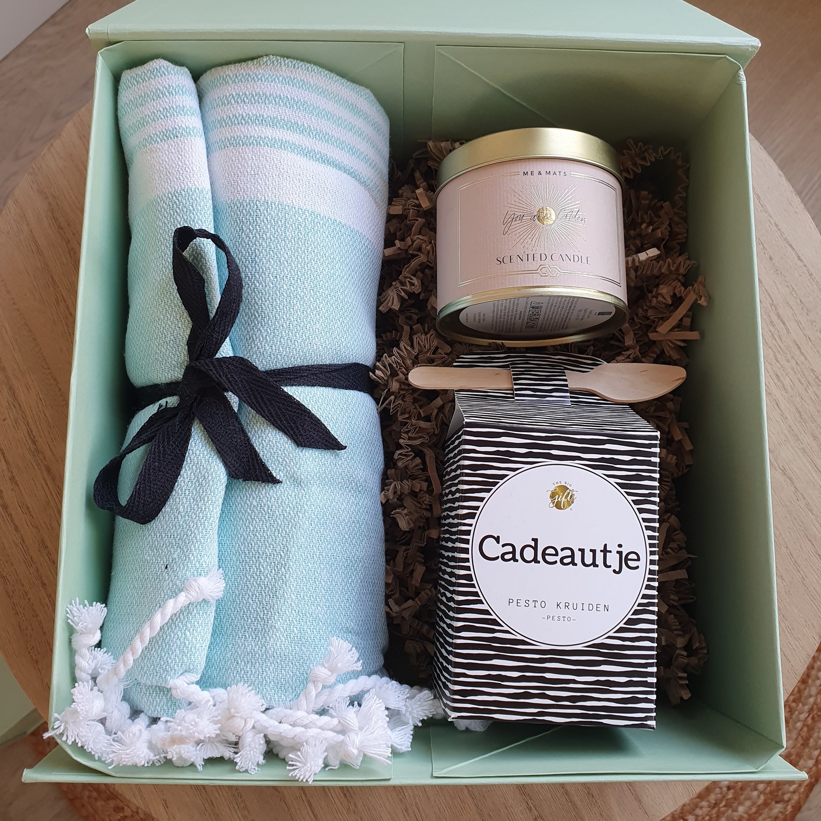 Eve's Gifts Gift Box Mint- cadeautje candle