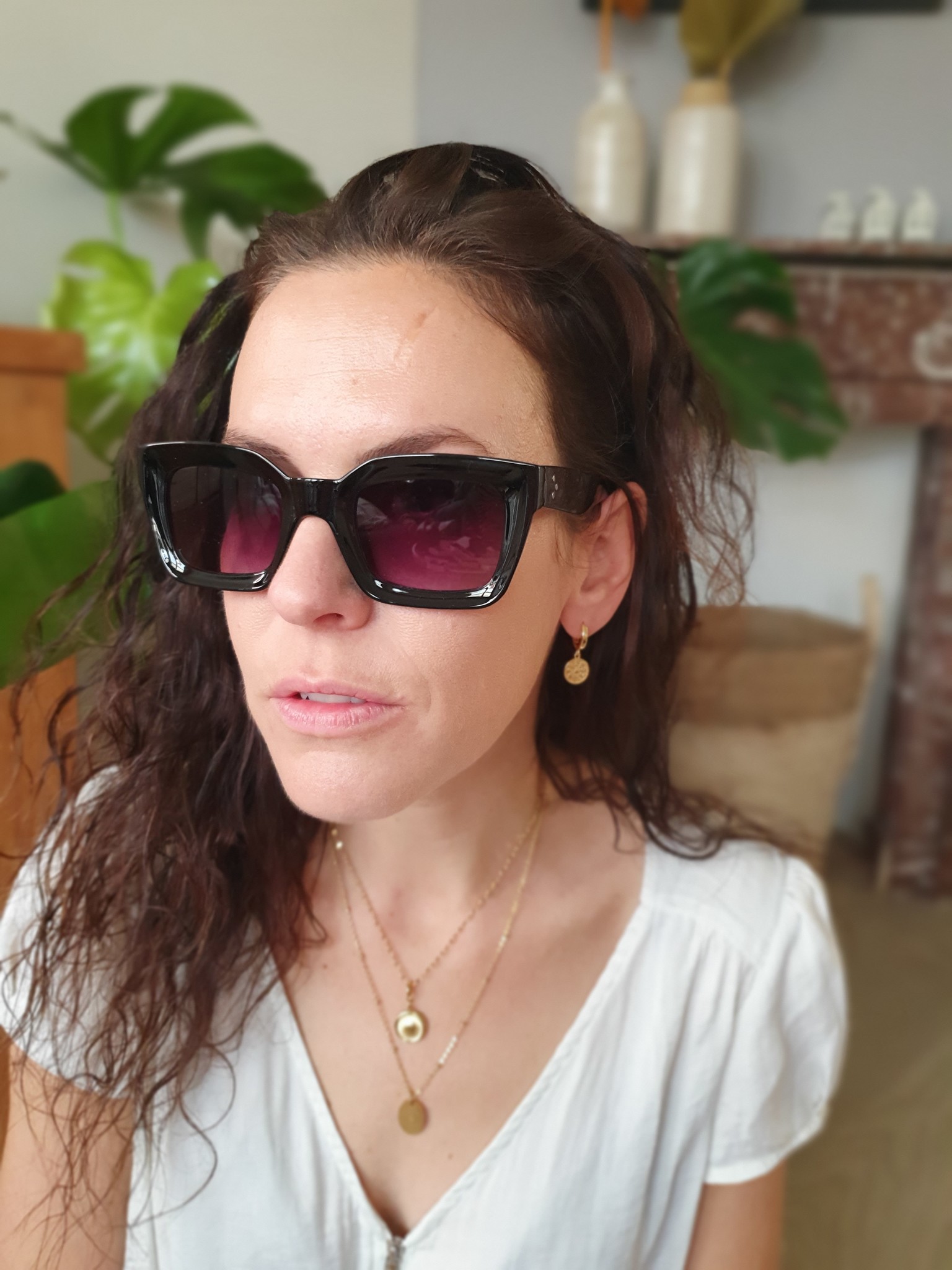 Verleden Humanistisch Stuwkracht Classic zonnebril dames zwart - Eve's Gifts