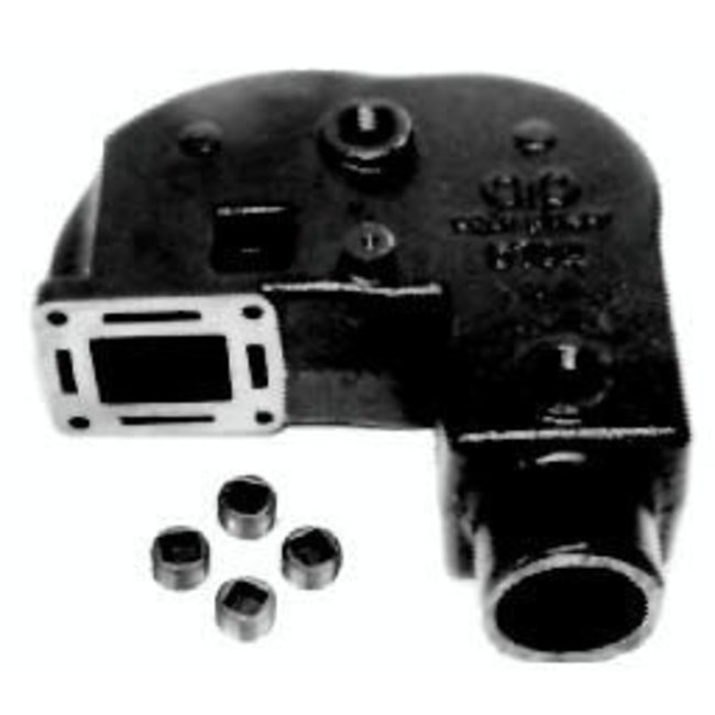 MerCruiser exhaust elbow for 2.5 litre 120 hp engines 55538A2 Mercruiser Parts