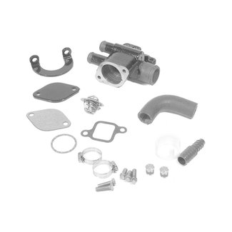 QuickSilver MerCruiser Thermostatgehäuse-Kit für 2,5 und 3,0 Liter Motoren 861493A07