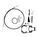 QuickSilver MerCruiser Steuerkabel-Service-Kit für MC1-R-MR, Alpha one Generation 1 und 2 Heckteile 865436A03