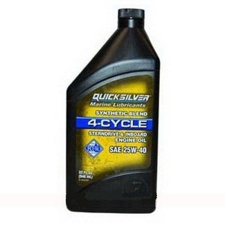 QuickSilver MerCruiser 25W40 1 liter original factory oil for all engines