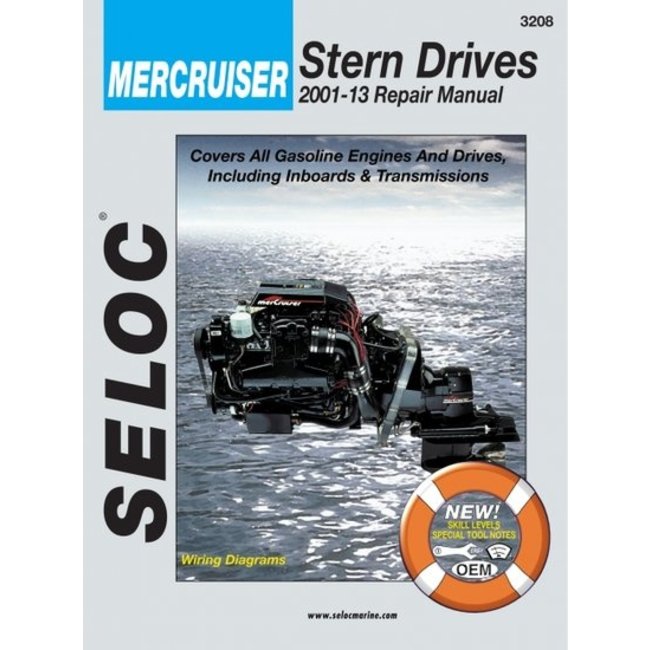 Sierra Marine MerCruiser Werkstatthandbuch für alle Motoren und Heckteile 2001-2013