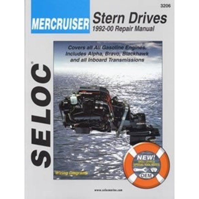 Sierra Marine MerCruiser Werkstatthandbuch für alle Motoren und Heckteile von 1992-2000