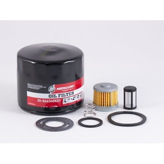 Mercury MerCruiser 8M0147048 100 uurs onderhoudsset voor MerCruiser 3.7, 3.0 & 2.5 liter motoren vanaf 1990 met carburateur