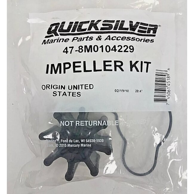 QuickSilver MerCruiser impeller voor Bravo staartstuk 47-8M0104229