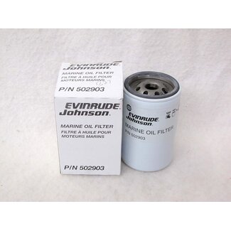 QuickSilver OMC original oil filter for V6 cylinder GM engines 502903