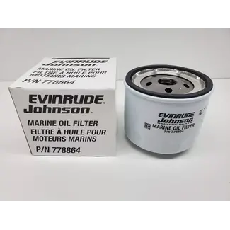 QuickSilver Original OMC oil filter for all 4 and 8 cylinder GM engines 778864