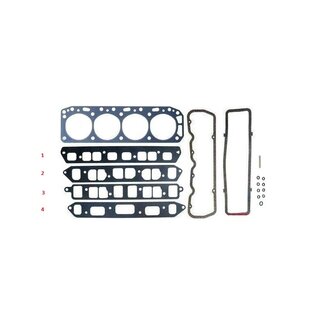 QuickSilver MerCruiser head gasket set for 2.5 and 3.0 litre engines