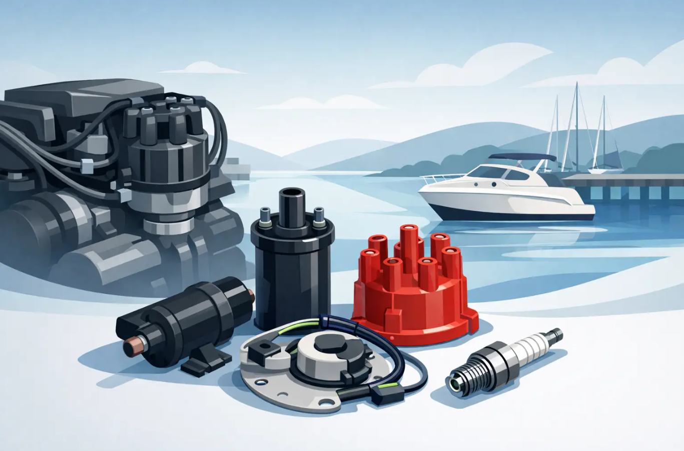 MerCruiser ontsteking onderdelen kiezen