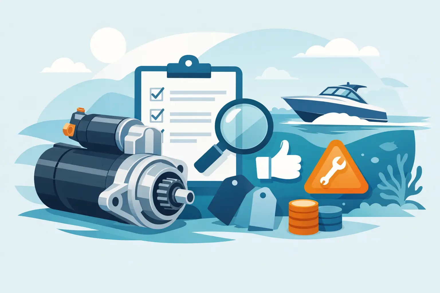 Buying a MerCruiser Starter Motor Without Costly Mistakes