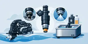 MerCruiser fuel injector reinigen uitgelegd