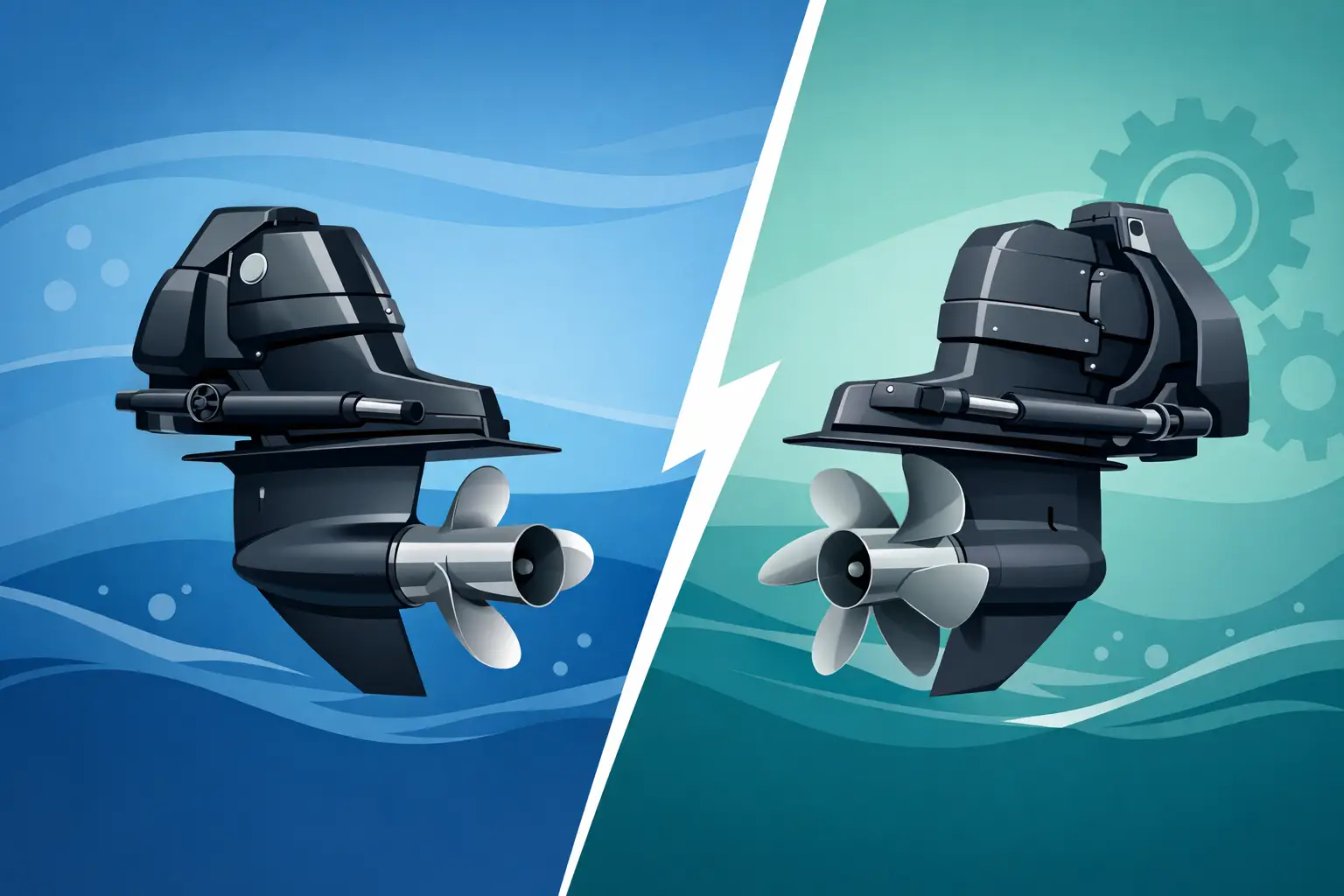 Alpha One gegen Bravo Antrieb: Welcher passt zu Ihrem Boot?
