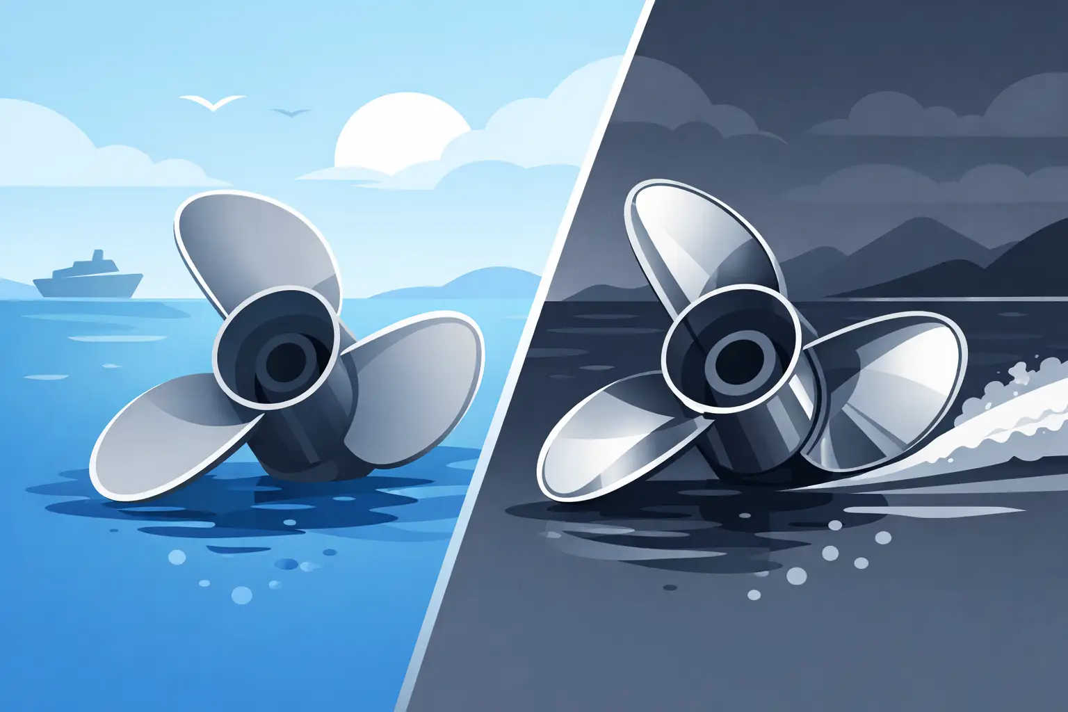 Aluminum vs Stainless Steel Propeller Explained