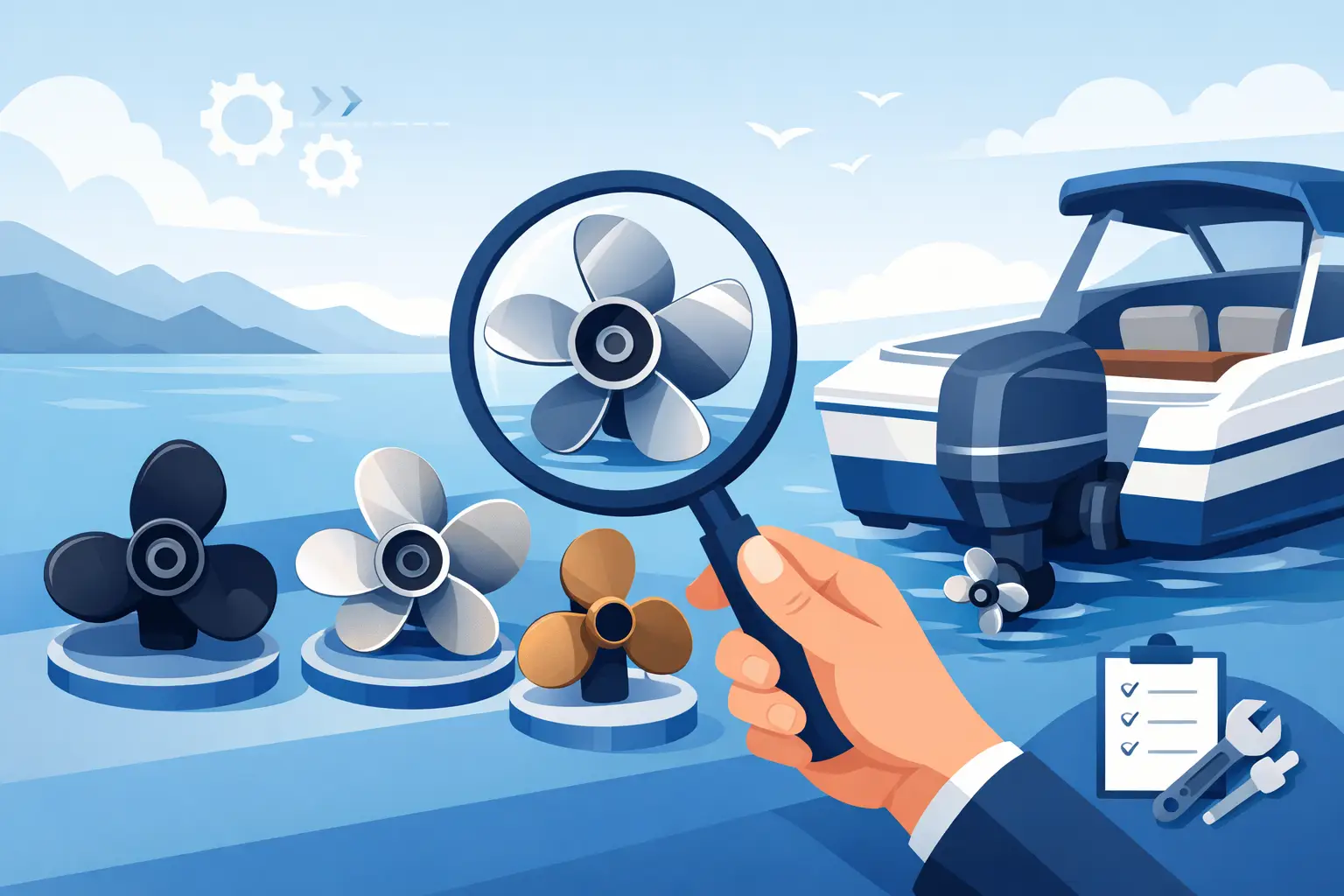 How to choose boat propeller