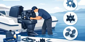 300-Stunden-Transom-Service-Kit wechseln