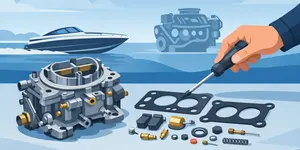 Installing a MerCruiser Carburetor Rebuild Kit