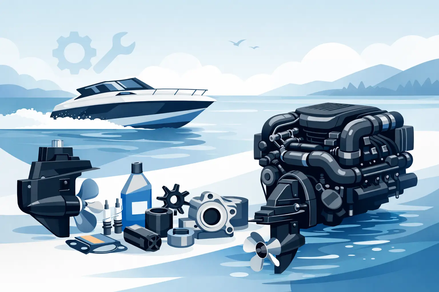 Quicksilver onderdelen voor MerCruiser kiezen
