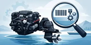 MerCruiser onderdelen identificeren op serienummer