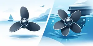 Vierflügel- oder Dreiflügel-Propeller wählen?